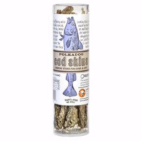 Polkadog Polkadog-Fish Skins Treats 4.7oz Cod