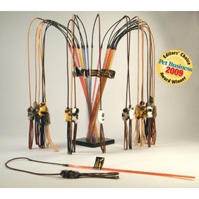 Vee Enterprises PuRRfect-Leather Bouncer Wand Cat Toy