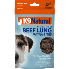 K9 Natural K9 Natural -  Beef Lung Protein Bite Dog Treats