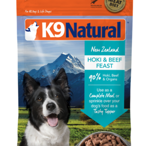 K9 Natural - Freeze Dried Dog Food Hoki & Beef Feast