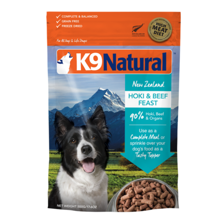 K9 Natural K9 Natural-Freeze Dried Dog Food Hoki & Beef Feast