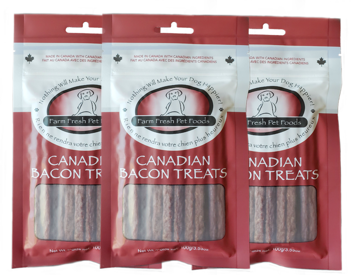 Farm Fresh Pet Products Farm Fresh - Canadian Bacon Treats 100 grams