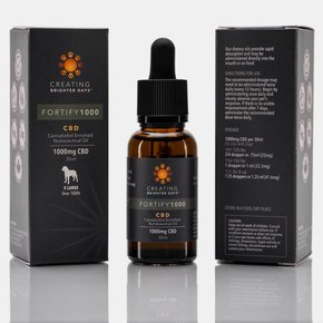 Creating Brighter Days - Fortify 1000 CBD Oil 30ml Bottle