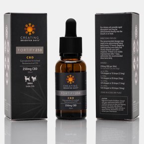 Creating Brighter Days - Fortify 250 CBD Oil 30ml Bottle