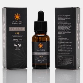 Creating Brighter Days Creating Brighter Days - Fortify 250 CBD Oil 30ml Bottle