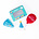 Zippy ZippyPaws Burrow - Birthday Box BLUE