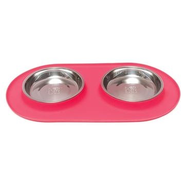 Messy Mutts Messy Cats- Silicone Double Feeder