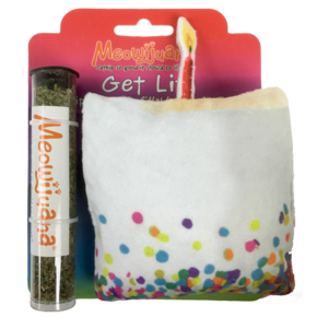 Meowijuana - Get Lit Cake Refillable Catnip Toy