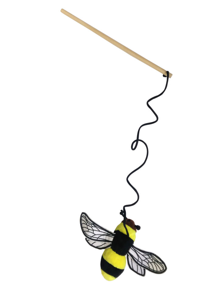 Meowijuana Meowijuana - Get Buzzed Bee Refillable Catnip Toy