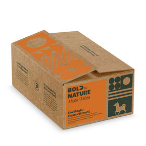 Bold Raw BOLD -  Variety Pack With Chicken 24lb (48-8oz Patties)