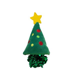 Kong - Holiday Crackle  Xmas Tree Cat Toy