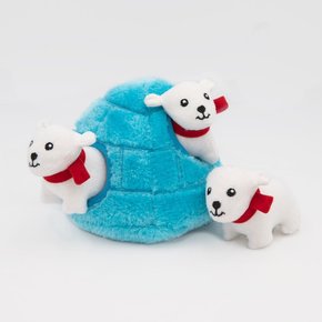 ZippyPaws Burrow - Polar Bear Igloo