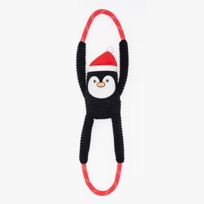 Zippy Zippy Paws - Holiday Rope Tugz Penguin