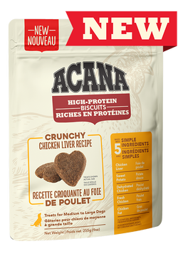 Champion Pet Foods Acana-Crunchy Chicken Liver Small Biscuits 255g