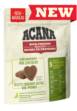 Champion Pet Foods Acana-Crunchy Pork Liver Small Biscuits 255g