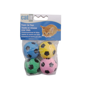 Catit - Foamies Soccer Balls 4pc