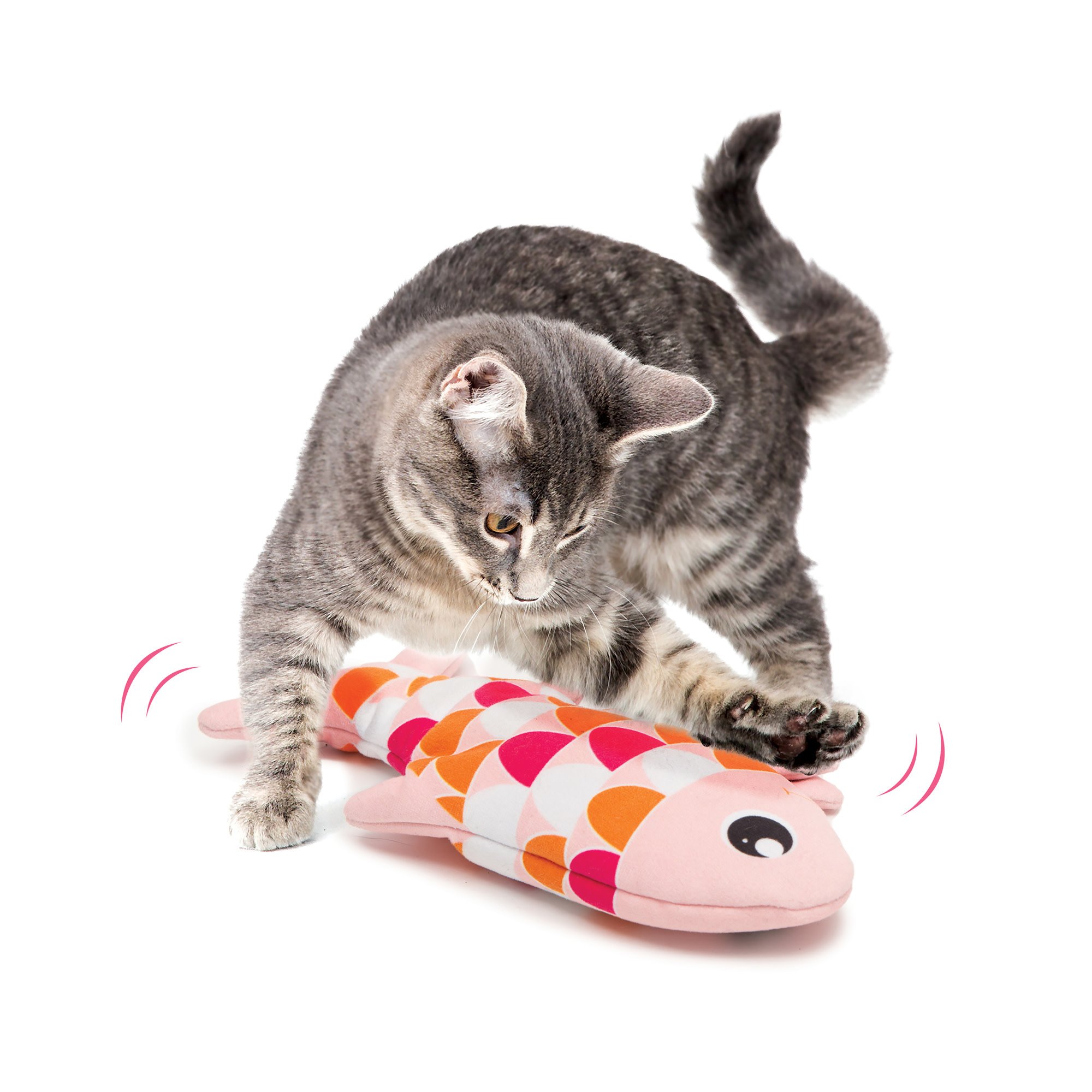 Catit Catit - Groovy Fish Cat Toy PINK