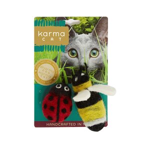 Karma Cat - Bee & Ladybug Cat Toys