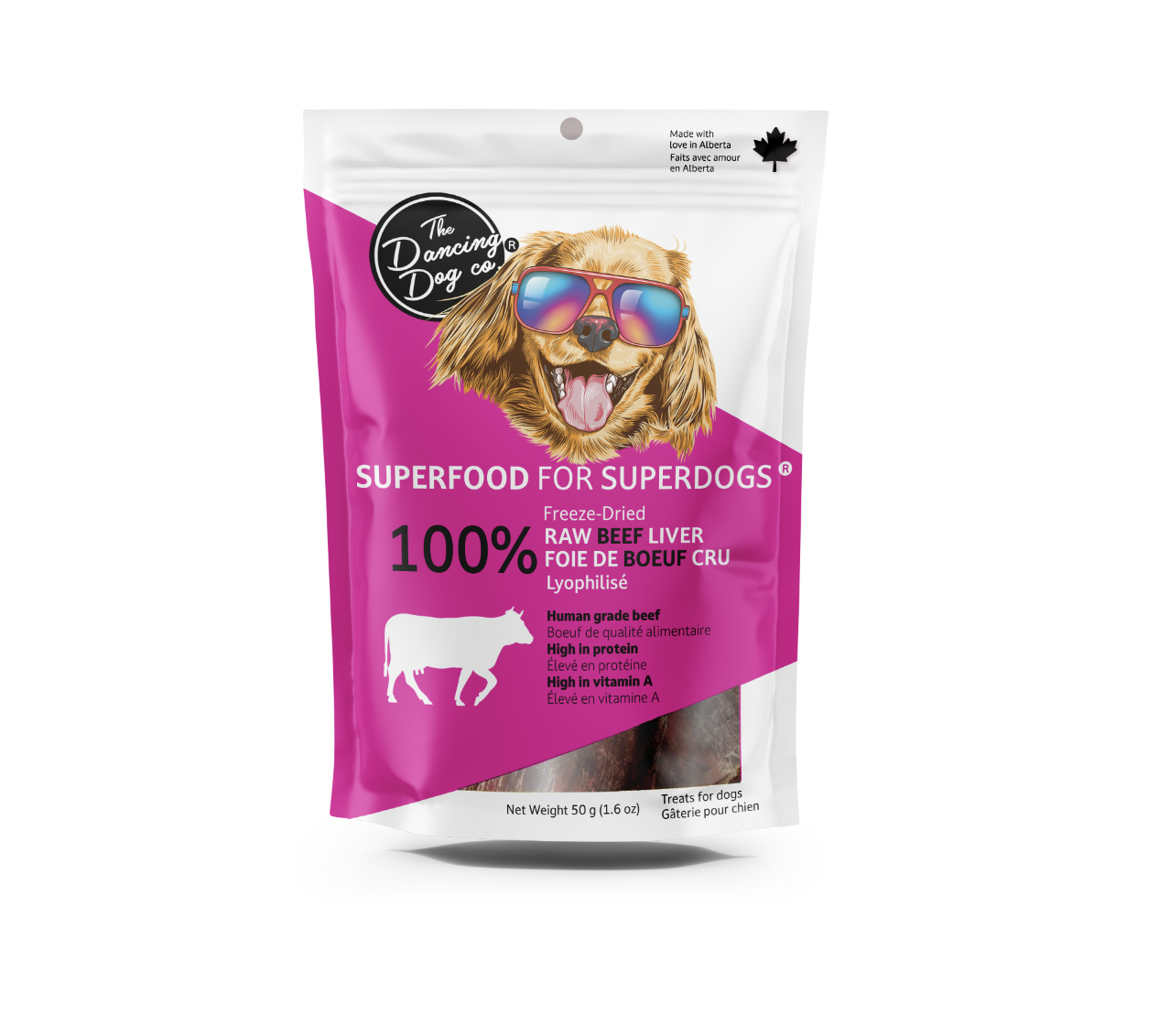 Dancing Dog Co. Dancing Dog Co. -  Beef Liver Freeze Dried 50g