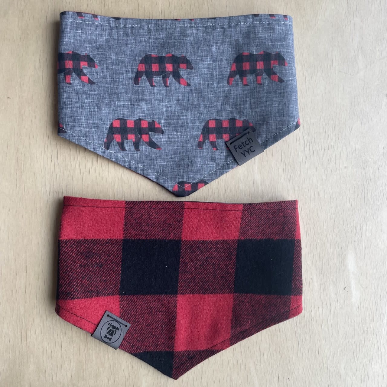 Fetch YYC - Bandana Fall Red Flannel Plaid - Unleashed