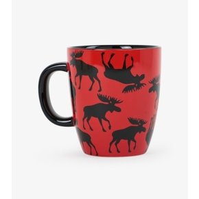 Little Blue House Little Blue House - Classic Mug - Moose on Red / SALE Take 40% Off