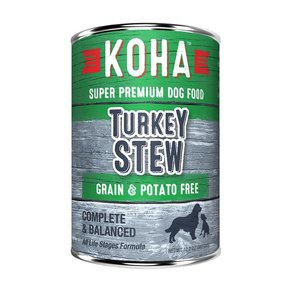Koha Super Premium Pet Food Koha - Dog Food Turkey Stew 12.7oz