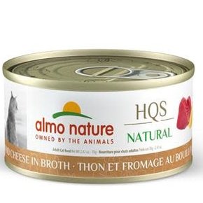 Almo Nature - Canned Cat Food 2.47oz Tuna & Cheese