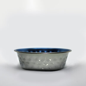 Baxter & Bella - Hammered  Bowls Rose Blue/Metalic