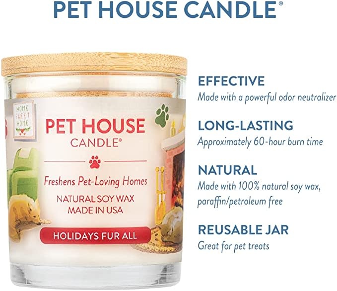 Pet House Candles Pet House Candles - Holiday's Fur All / SALE Now $15