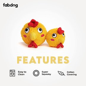 FabDog - Chicken FaBall Dog Toy