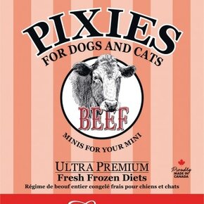 Carnivora PIXIES - Beef 2lb Bag (2oz Patties)