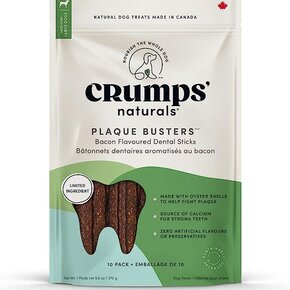 Crumps' Naturals - Plaque Busters Bacon 7"-10pk (270g)