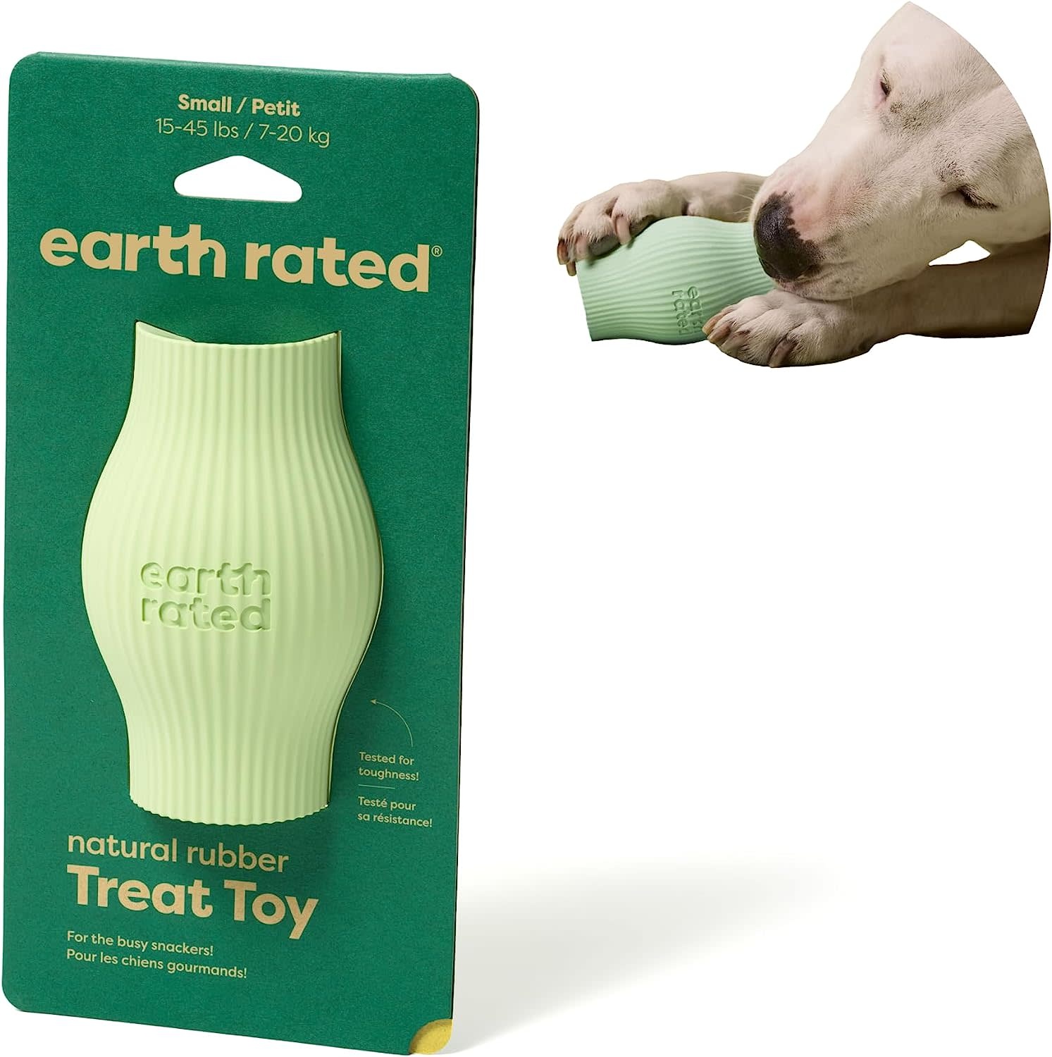 Earth Rated Earth Rated - Rubber Treat Toy - Green