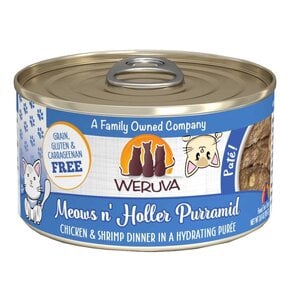 Weruva Weruva - Canned Cat Food - Meows+Holler Purr Pate 5.5oz