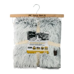 Tall Tails -  Waterproof Fluffy Blanket (40"x60") Grey