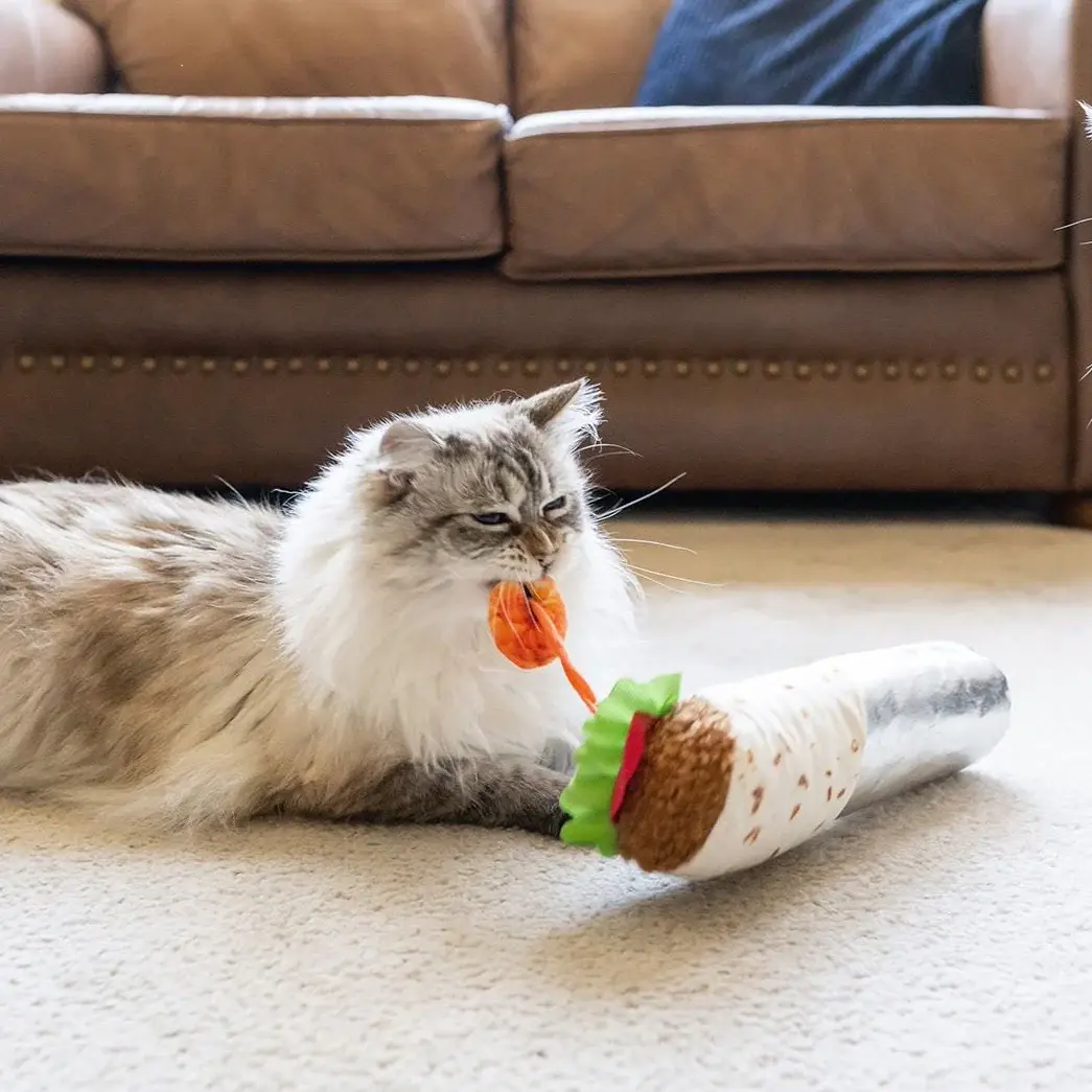 PLAY Catnip Kicker Shrimp Puritto Toy Unleashed