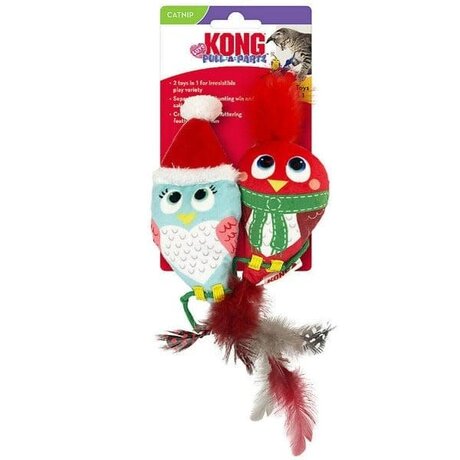 Kong Kong - Holiday Pull-a-Partz Luvs Cat Toy