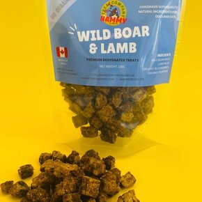Nammy Treats - Wild Boar & Lamb w Blueberries & Pumpkin 100g