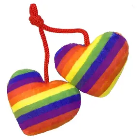 Huxley & Kent - Pride Heart Strings Cat Toy