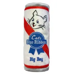 Huxley & Kent - Plush Cat's Blue Ribbon Cat Toy