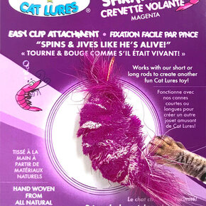Cat Lures - Easy Clip Attachment Toy