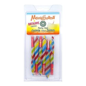 Meowijuana - Birthjays Catnip Joints 6pc