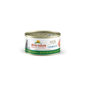 Almo Nature Almo Nature - Canned Cat Food Complete 2.47oz Chicken with Turkey in Gravy