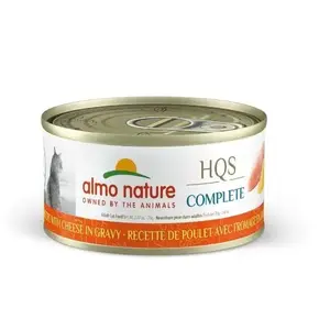 Almo Nature - Cat Food Complete 2.47oz Chicken with Cheese in Gravy(SO)