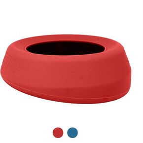 Kurgo - Splash Free Wander Bowl RED