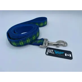 DT Gear DT Gear - Leash Blue Green Plaid (disc.)