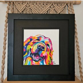 Bright and Beautiful Beasts - Smiling Retriever