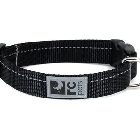 RC Pets - Petite Primary Clip Collar BLACK