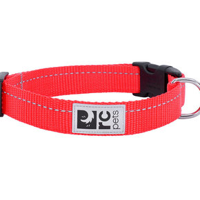 RC Pets - Petite Primary Clip Collar RED