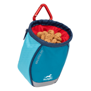 Kurgo Kurgo - Go Stuff It Treat Bag Coastal Blue